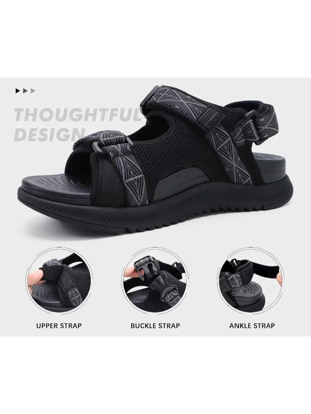 N/A hiking sandals